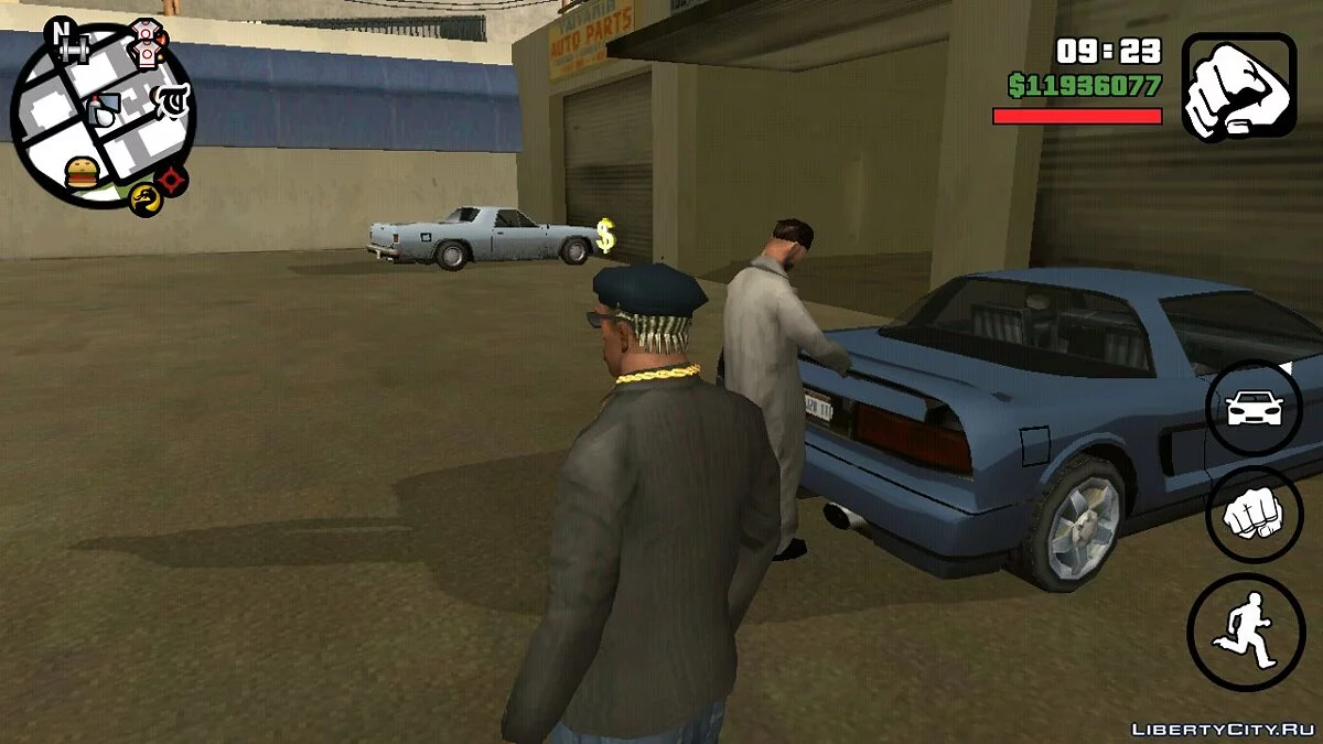 Автосервіс Сиджея в Лас-Вентурасі / GTA San Andreas (iOS, Android)