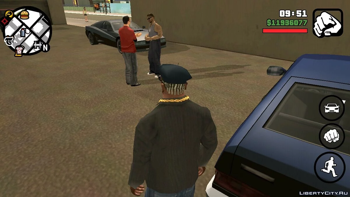 Автосервіс Сиджея в Лас-Вентурасі / GTA San Andreas (iOS, Android)