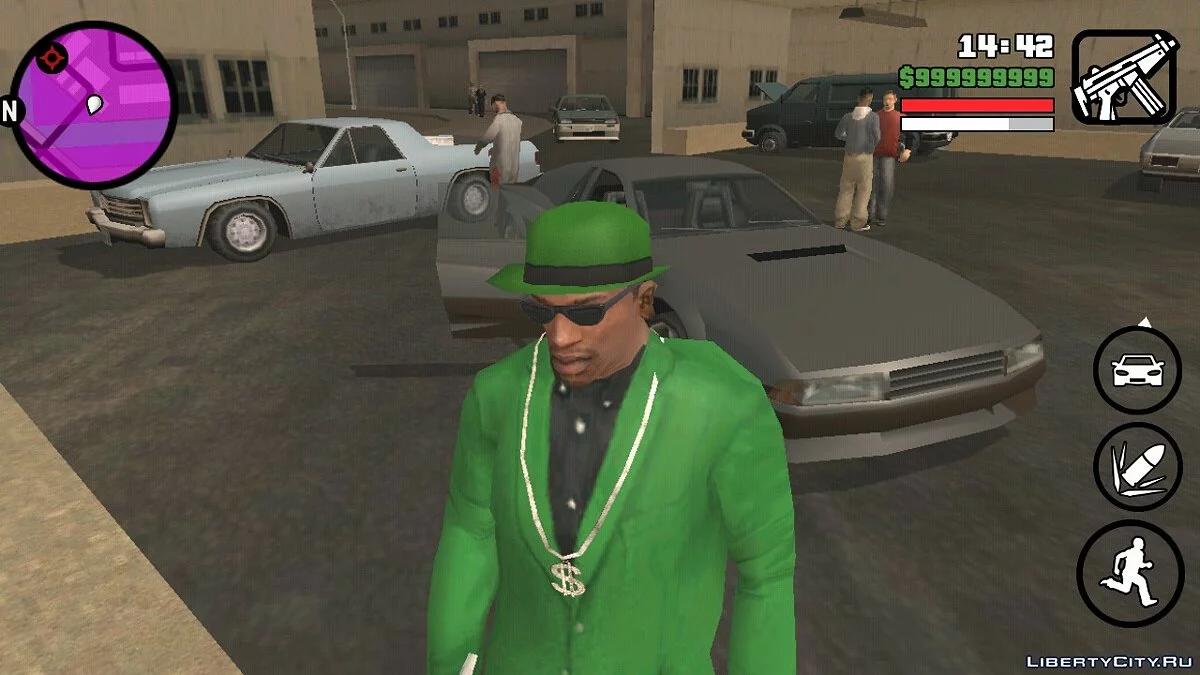 Автосервіс у доках / GTA San Andreas (iOS, Android)