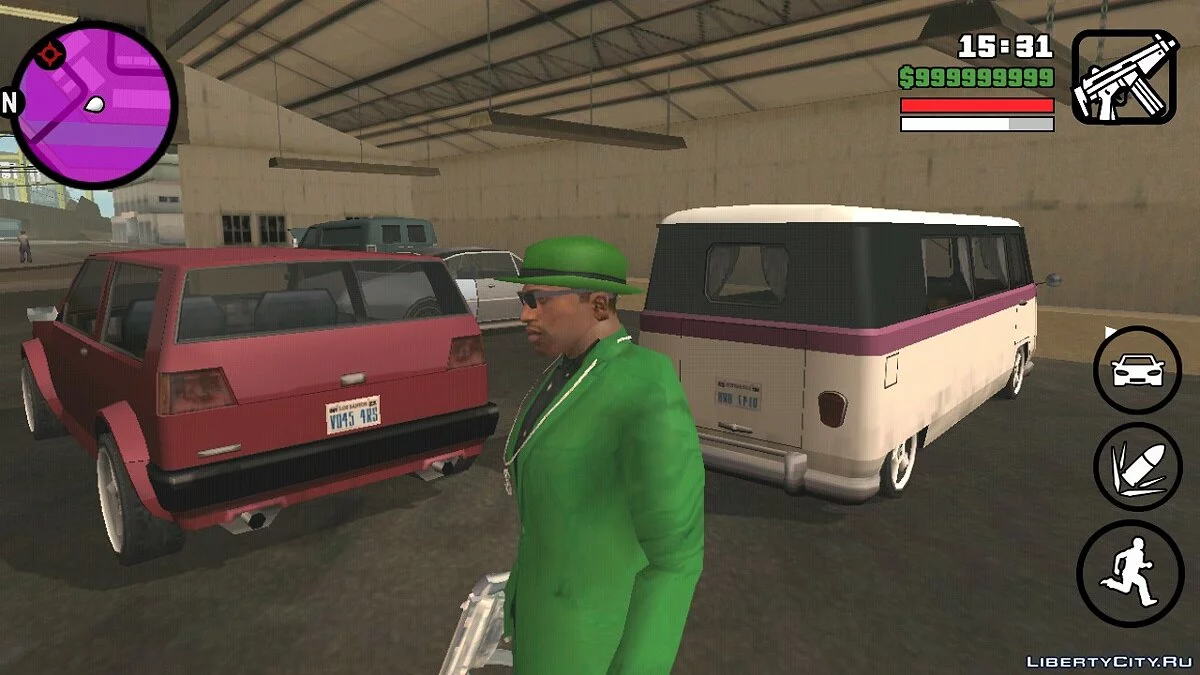Автосервіс у доках / GTA San Andreas (iOS, Android)