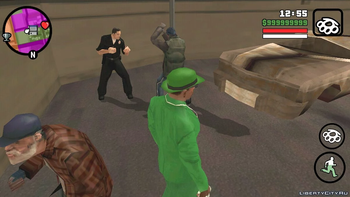Божевільні бездомні / GTA San Andreas (iOS, Android)