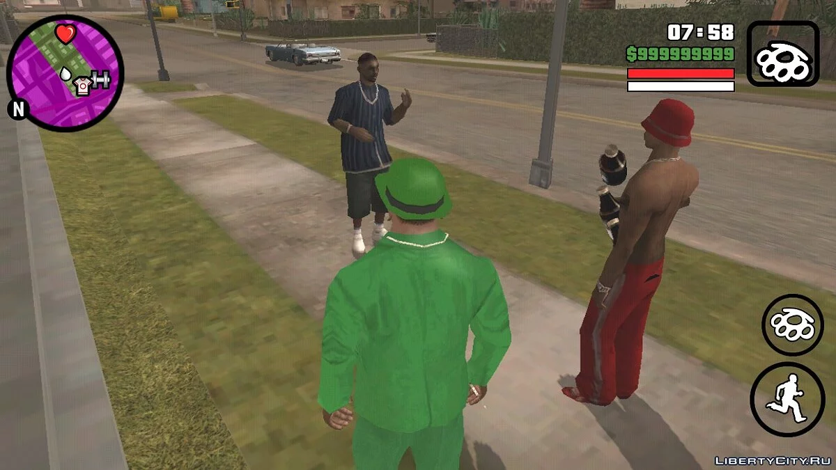 Gangsters at the Bar v3 / GTA San Andreas (iOS, Android)