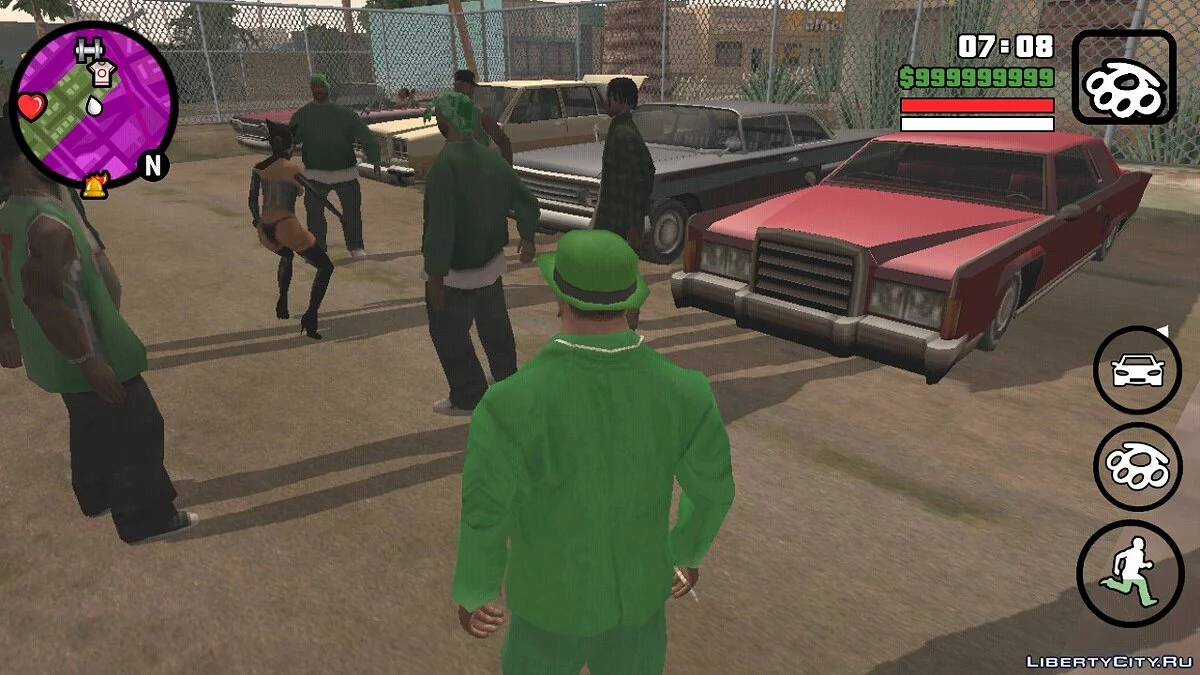 Gangsters at the Bar v3 / GTA San Andreas (iOS, Android)