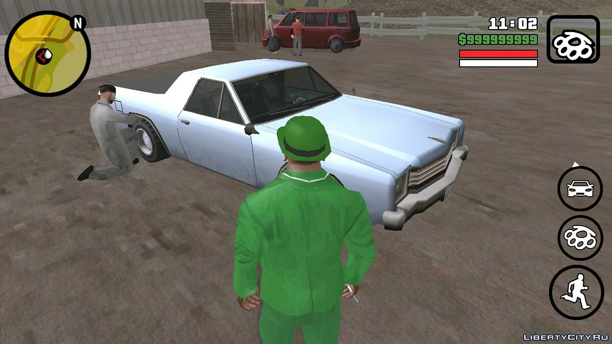 Автомайстерня Сиджея / GTA San Andreas (iOS, Android)