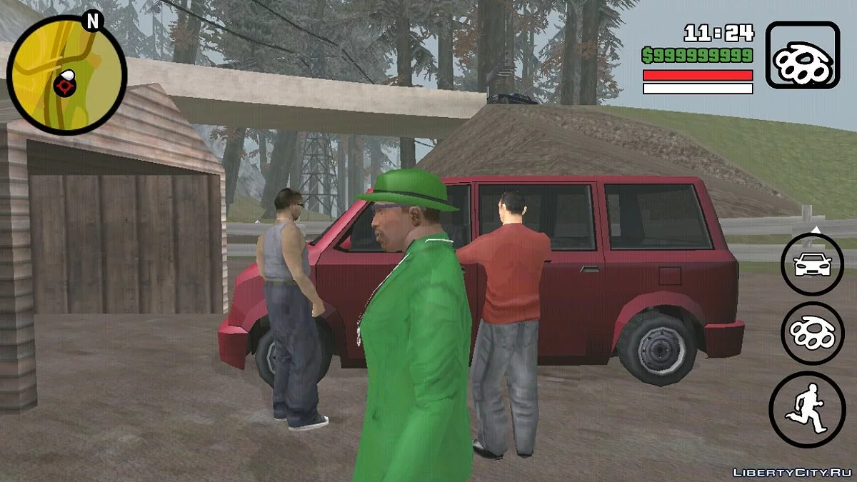 Автомайстерня Сиджея / GTA San Andreas (iOS, Android)