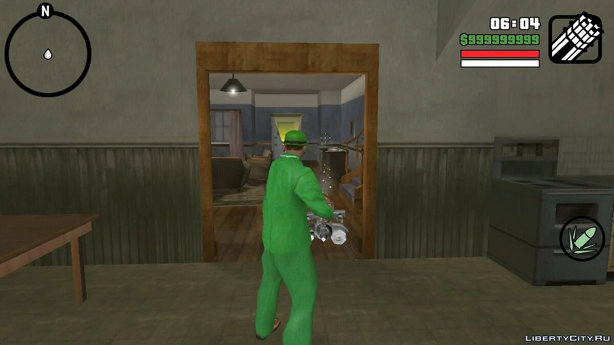 Тремтіння камери при стрільбі / GTA San Andreas (iOS, Android)