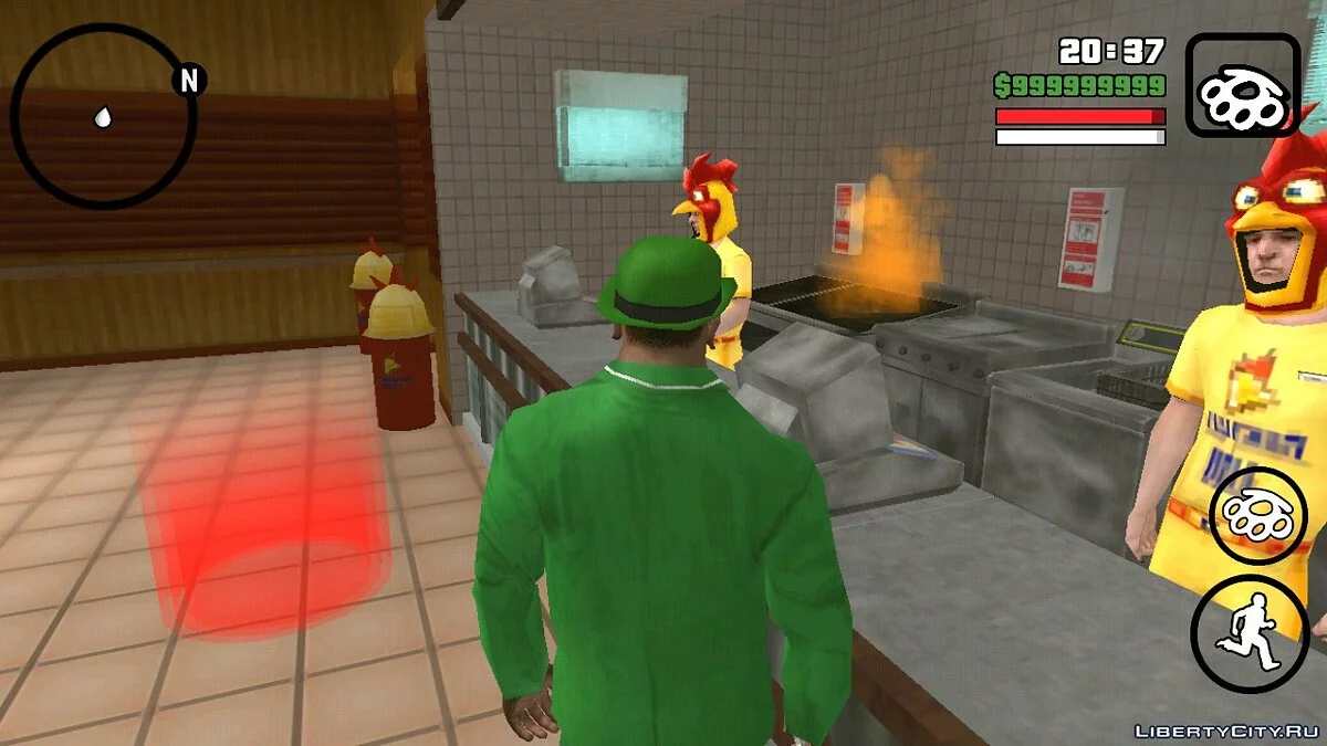 Горяча плита / GTA San Andreas (iOS, Android)
