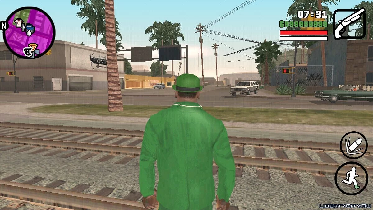 Vehículos en el radar / GTA San Andreas (iOS, Android)