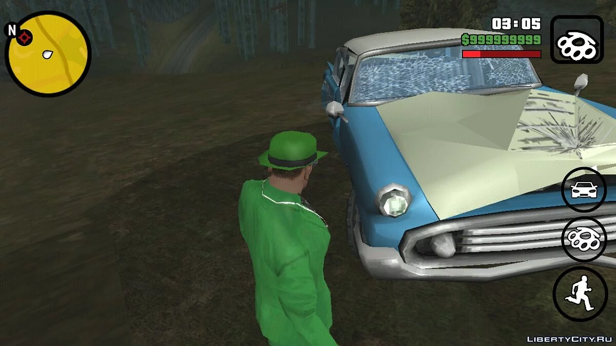 Привид автомобіля / GTA San Andreas (iOS, Android)