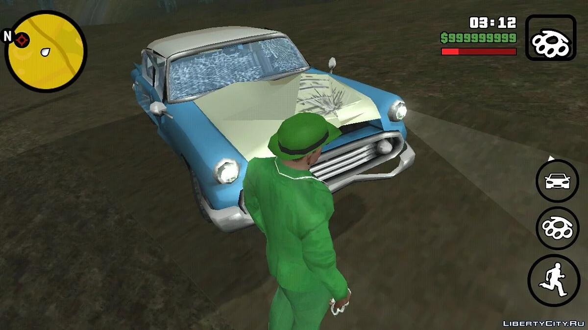 Привид автомобіля / GTA San Andreas (iOS, Android)