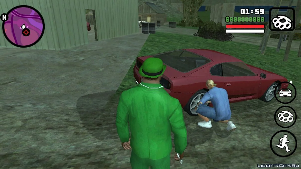 Незаконна авторазборка / GTA San Andreas (iOS, Android)