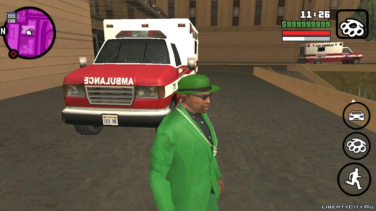 Оживлення лікарень у Лос-Сантосі / GTA San Andreas (iOS, Android)