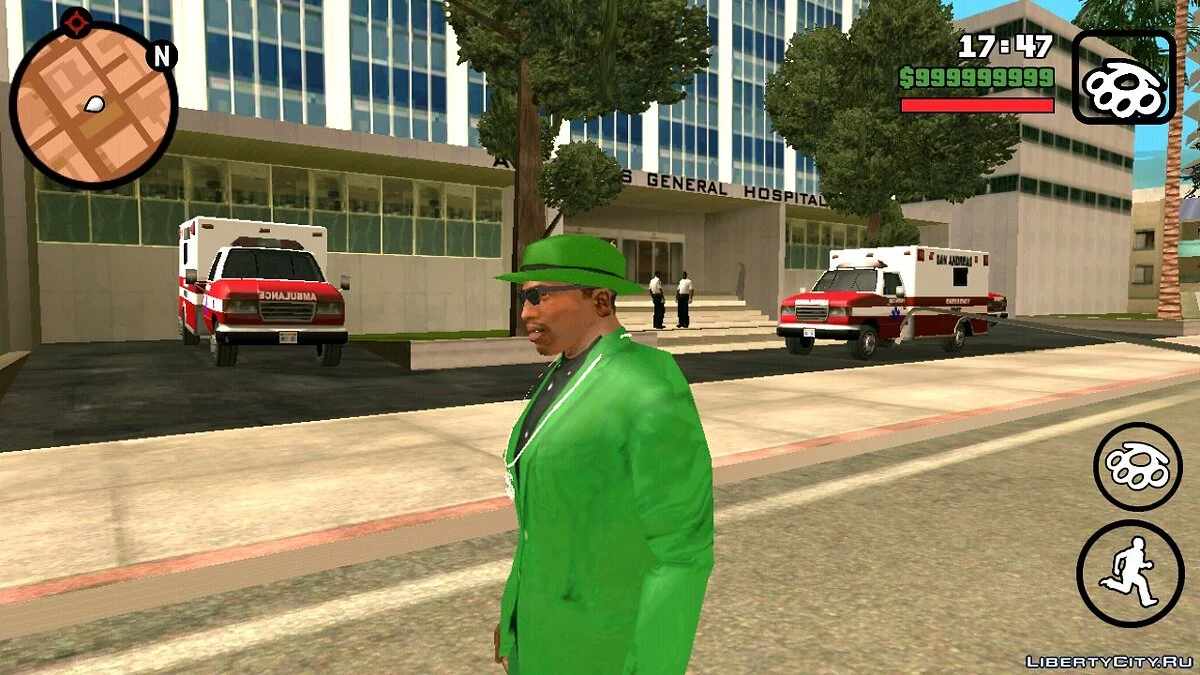 Оживлення лікарень у Лос-Сантосі / GTA San Andreas (iOS, Android)