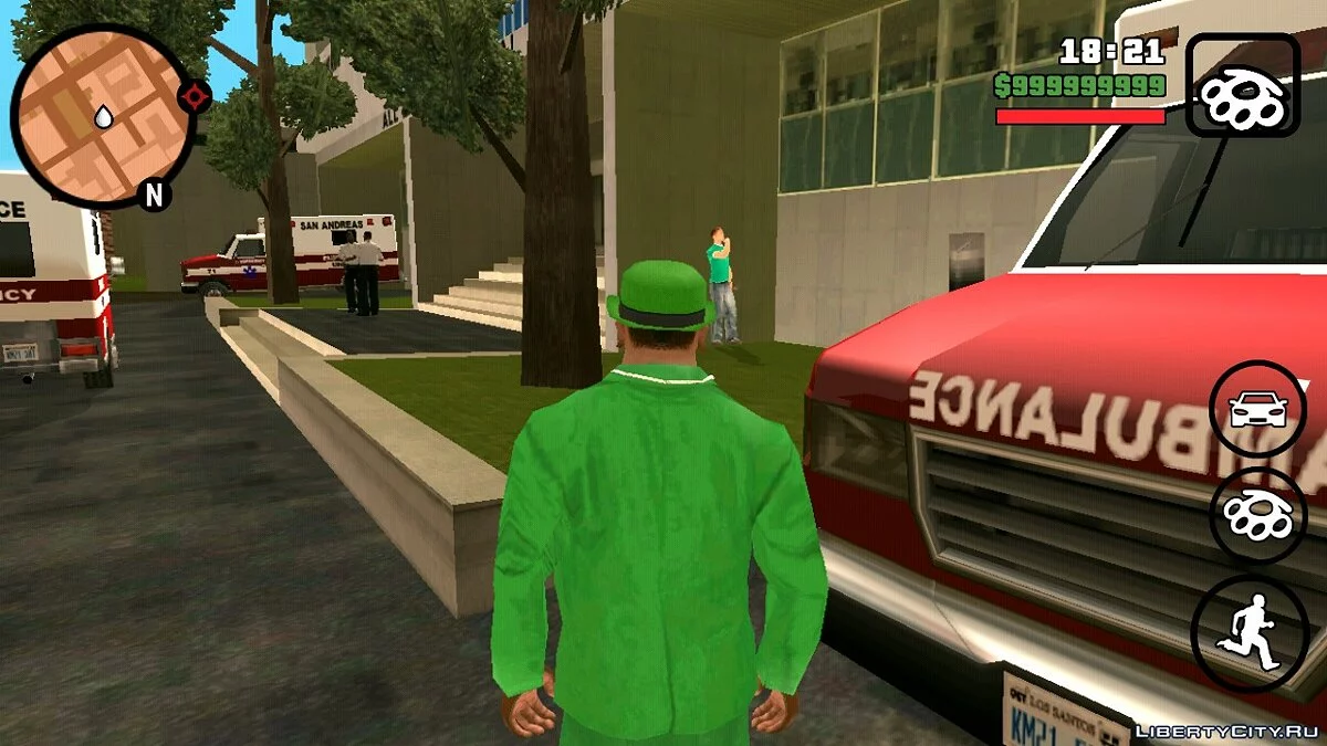 Оживлення лікарень у Лос-Сантосі / GTA San Andreas (iOS, Android)