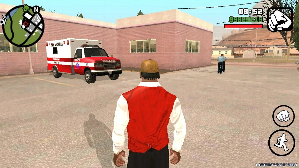 Revitalización del hospital en Fort Carson / GTA San Andreas (iOS, Android)