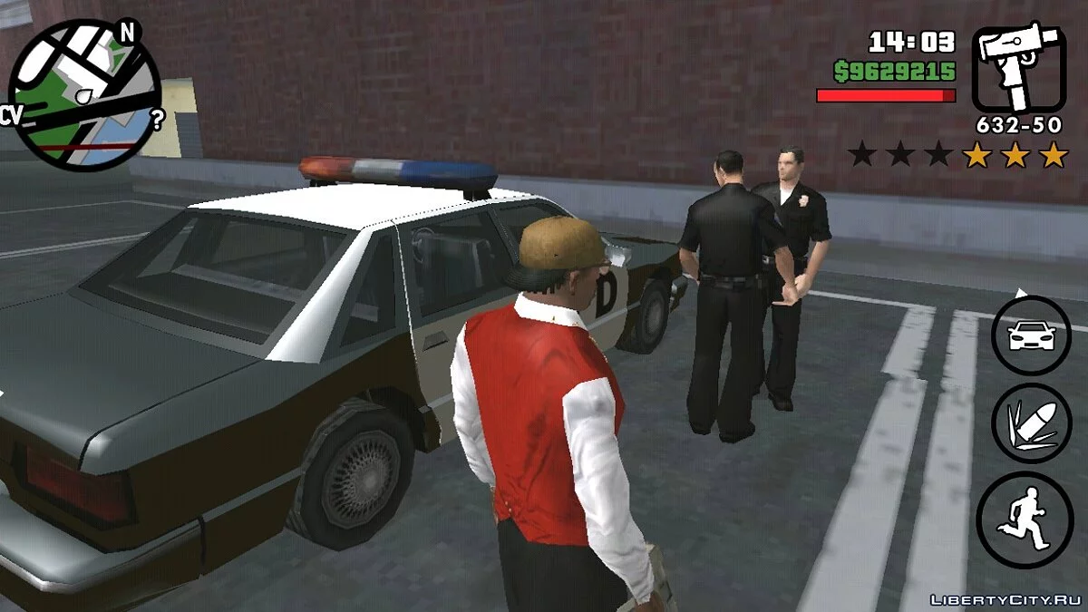 Revitalización del SFPD / GTA San Andreas (iOS, Android)