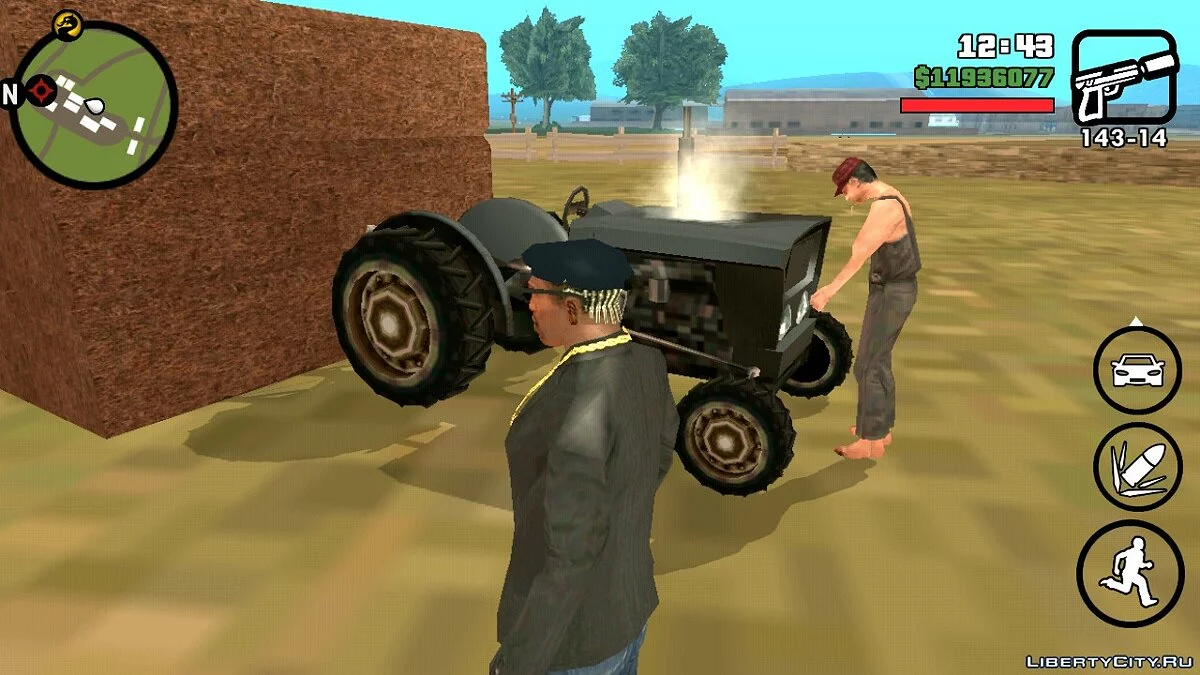 مزرعة حيوية في ريد كانتري / GTA سان أندرياس (iOS، أندرويد)