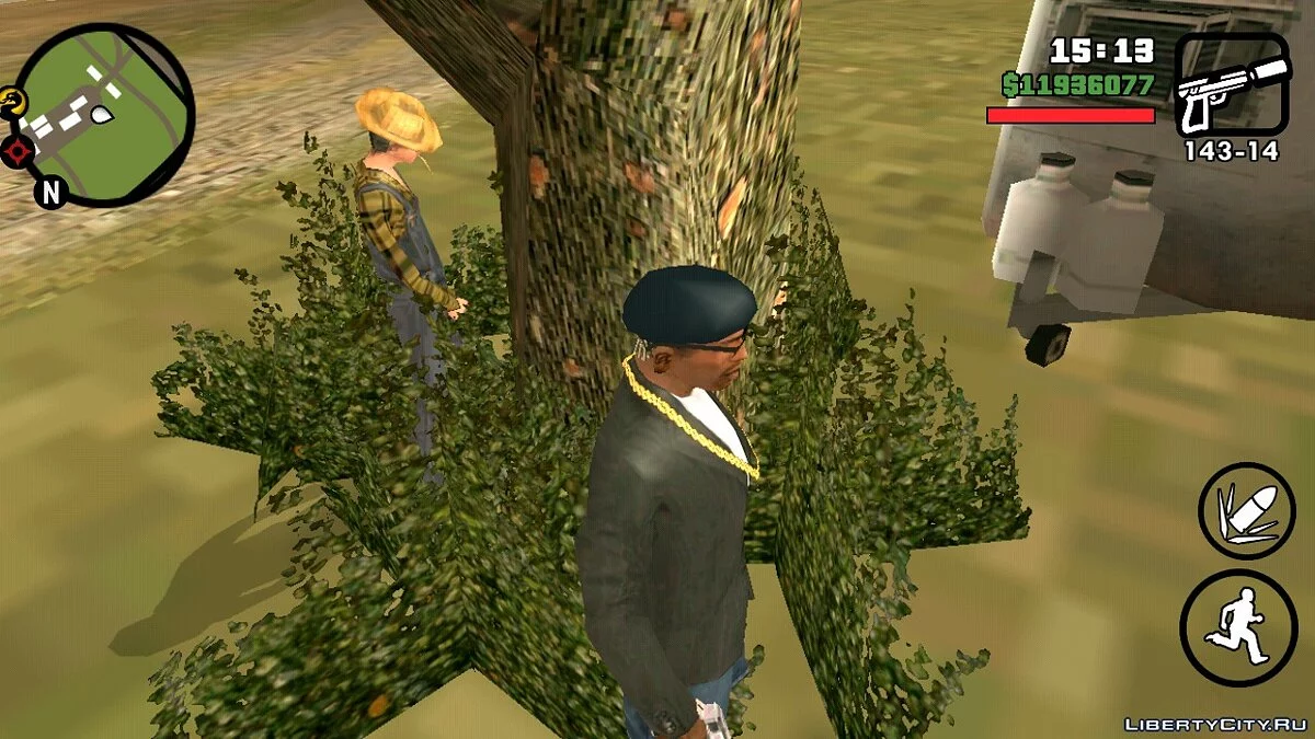 مزرعة حيوية في ريد كانتري / GTA سان أندرياس (iOS، أندرويد)