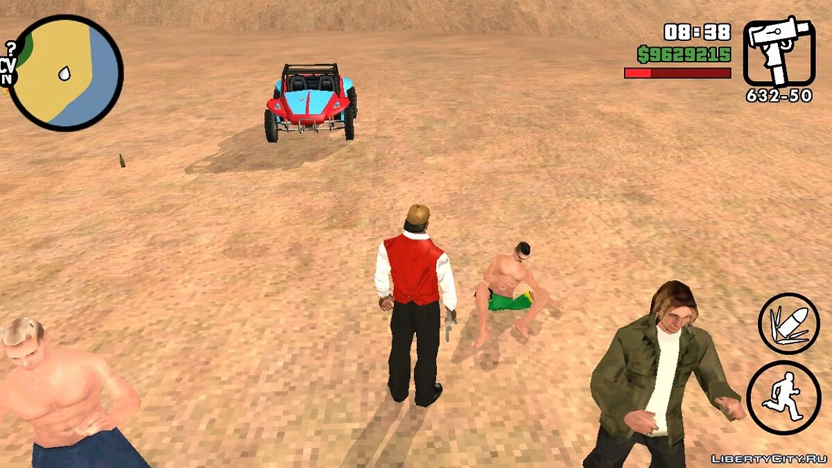 Fiesta en la playa / GTA San Andreas (iOS, Android)