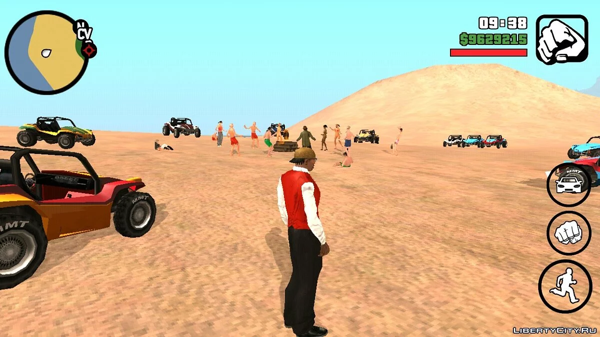 Fiesta en la playa / GTA San Andreas (iOS, Android)