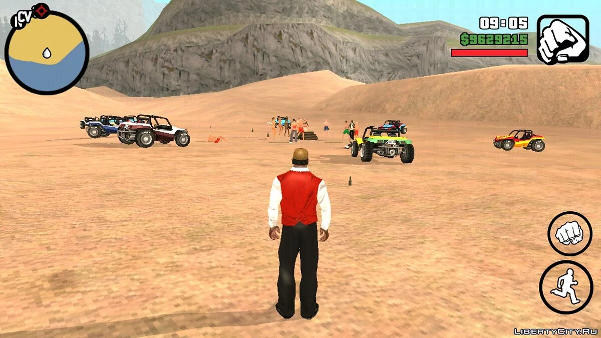 Fiesta en la playa / GTA San Andreas (iOS, Android)