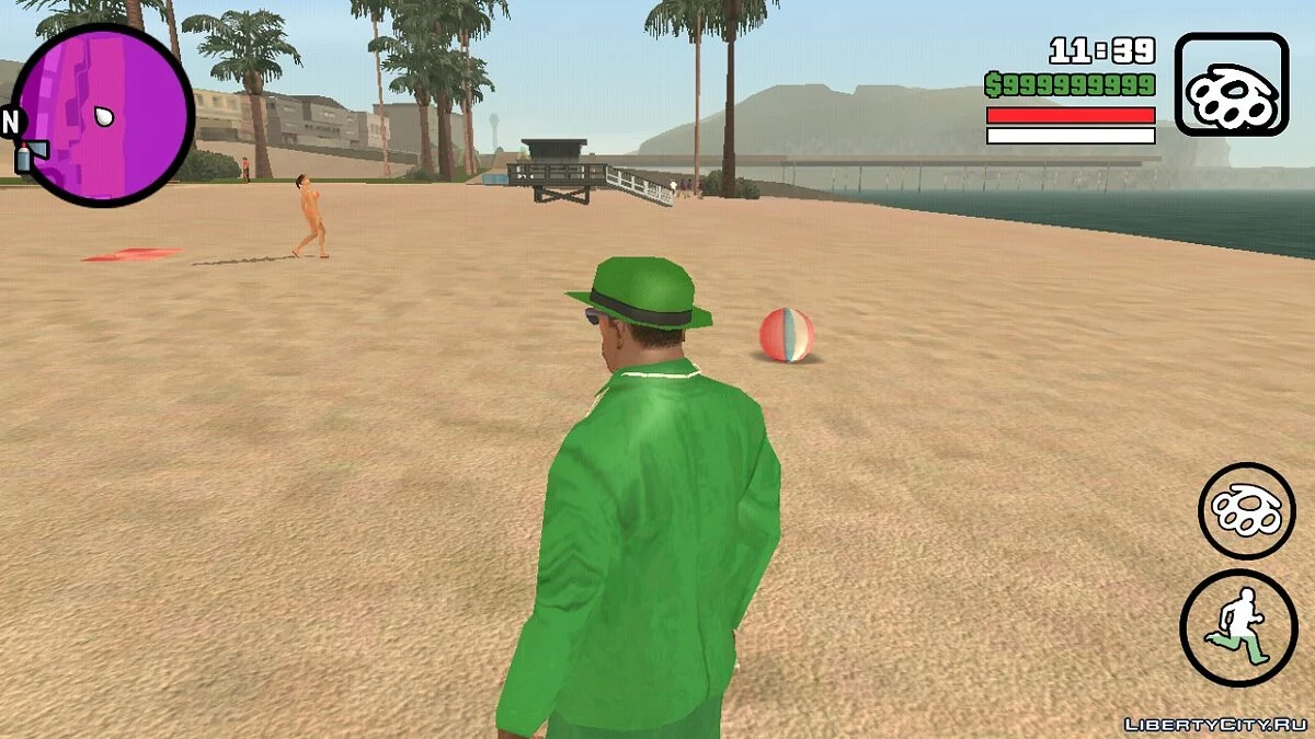 Пляжний м'яч як у GTA Vice City / GTA San Andreas (iOS, Android)