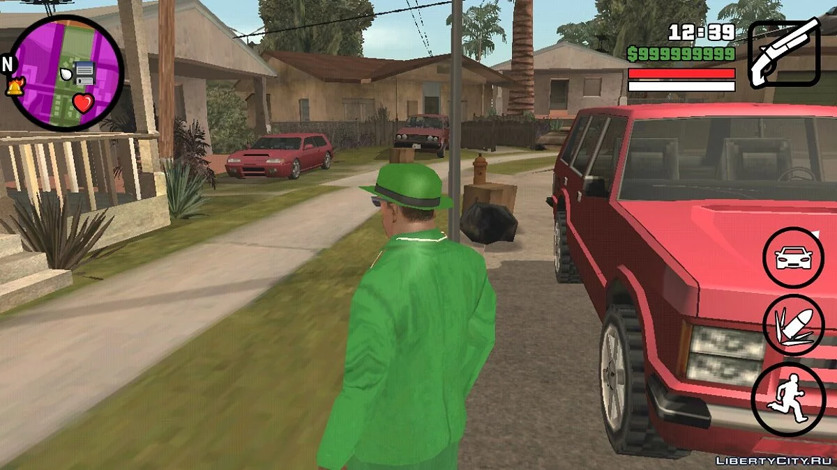 Parked Cars on Grove Street / GTA San Andreas (iOS, Android)
