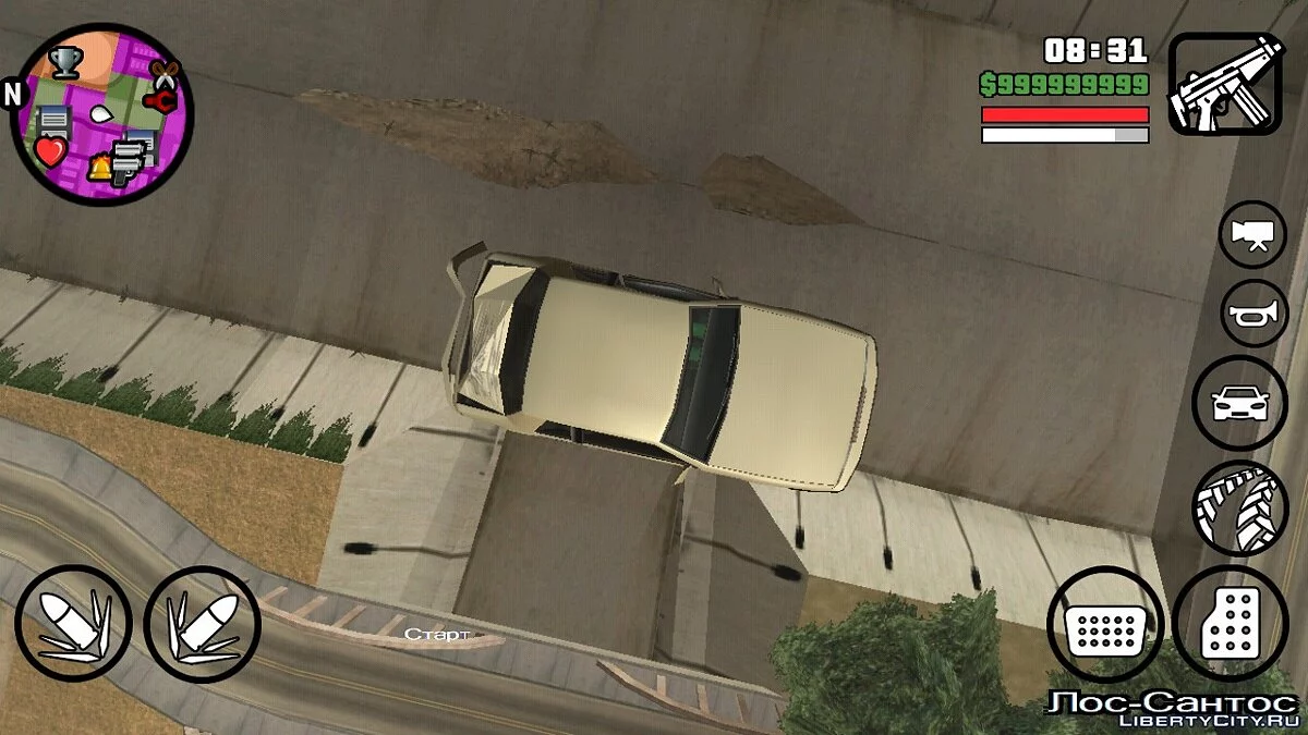Стрибаюча машина / GTA San Andreas (iOS, Android)