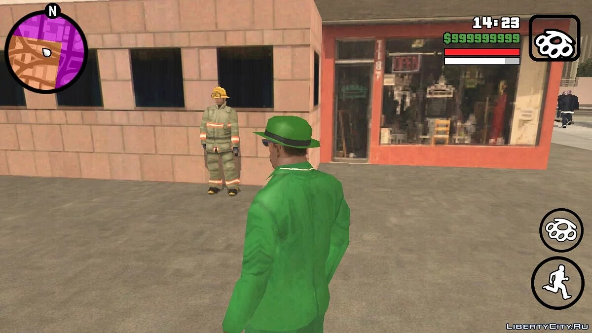 Реалістична пожежна станція в Лос-Сантосі / GTA San Andreas (iOS, Android)