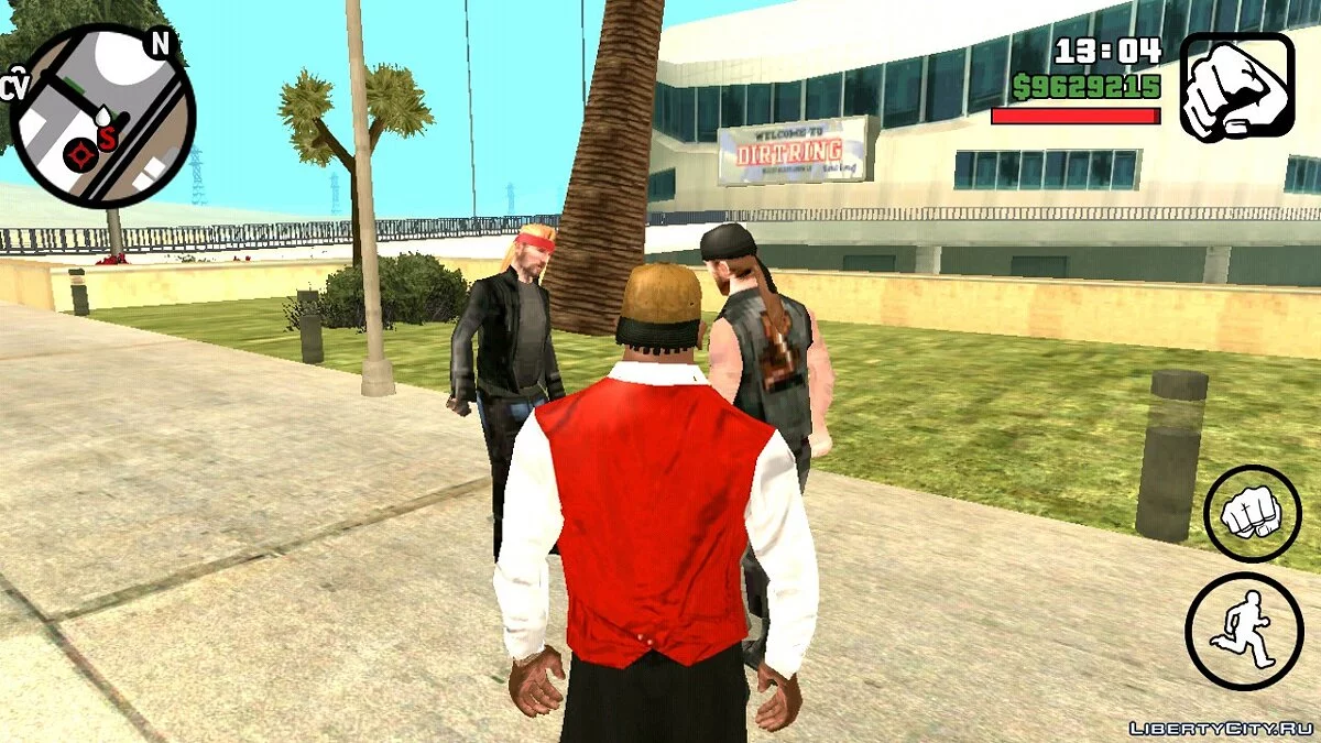Escuela de motociclistas realista V1 / GTA San Andreas (iOS, Android)