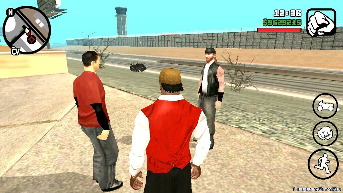 Escuela de motociclistas realista V1 / GTA San Andreas (iOS, Android)