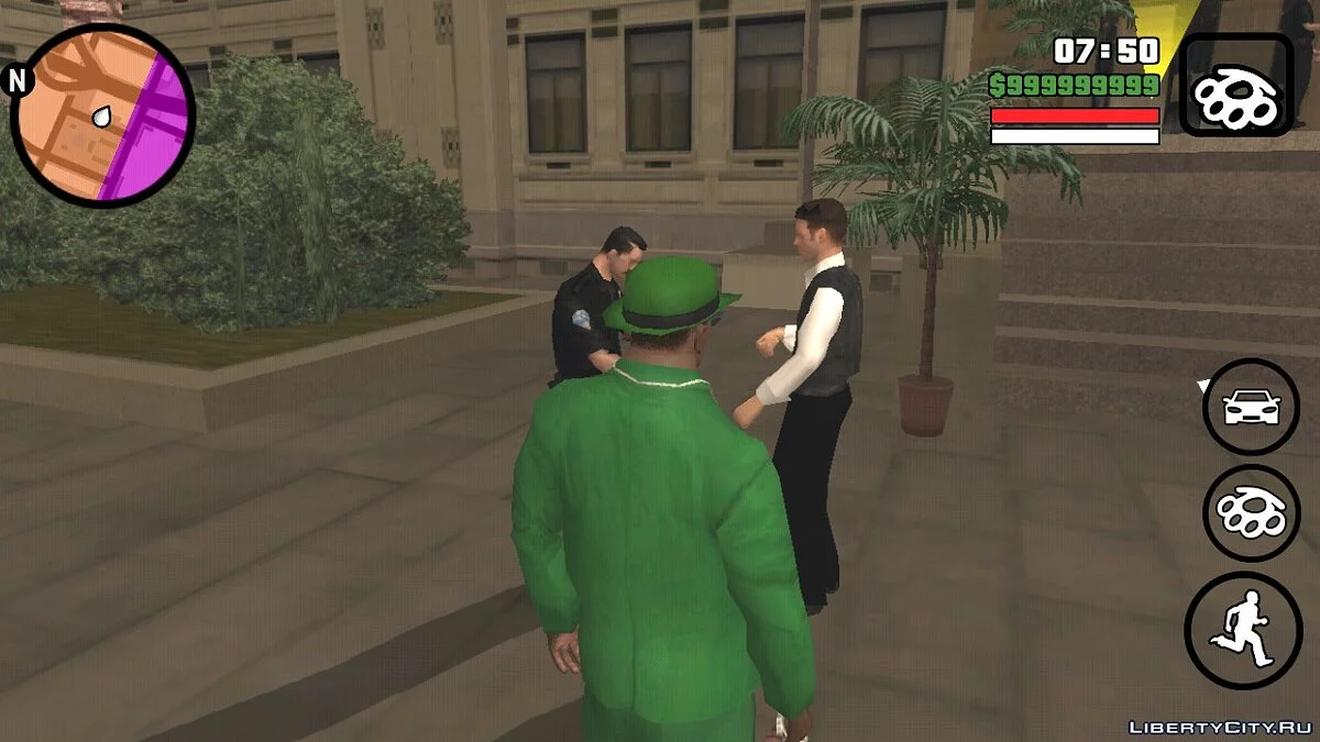 Реалістичний LSPD / GTA San Andreas (iOS, Android)