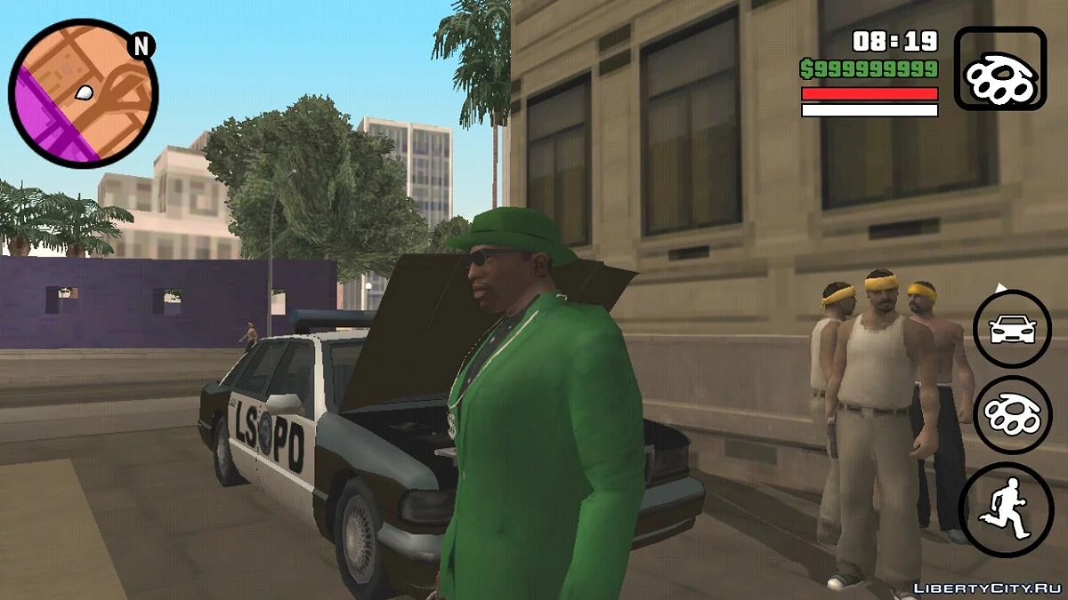 Реалістичний LSPD / GTA San Andreas (iOS, Android)