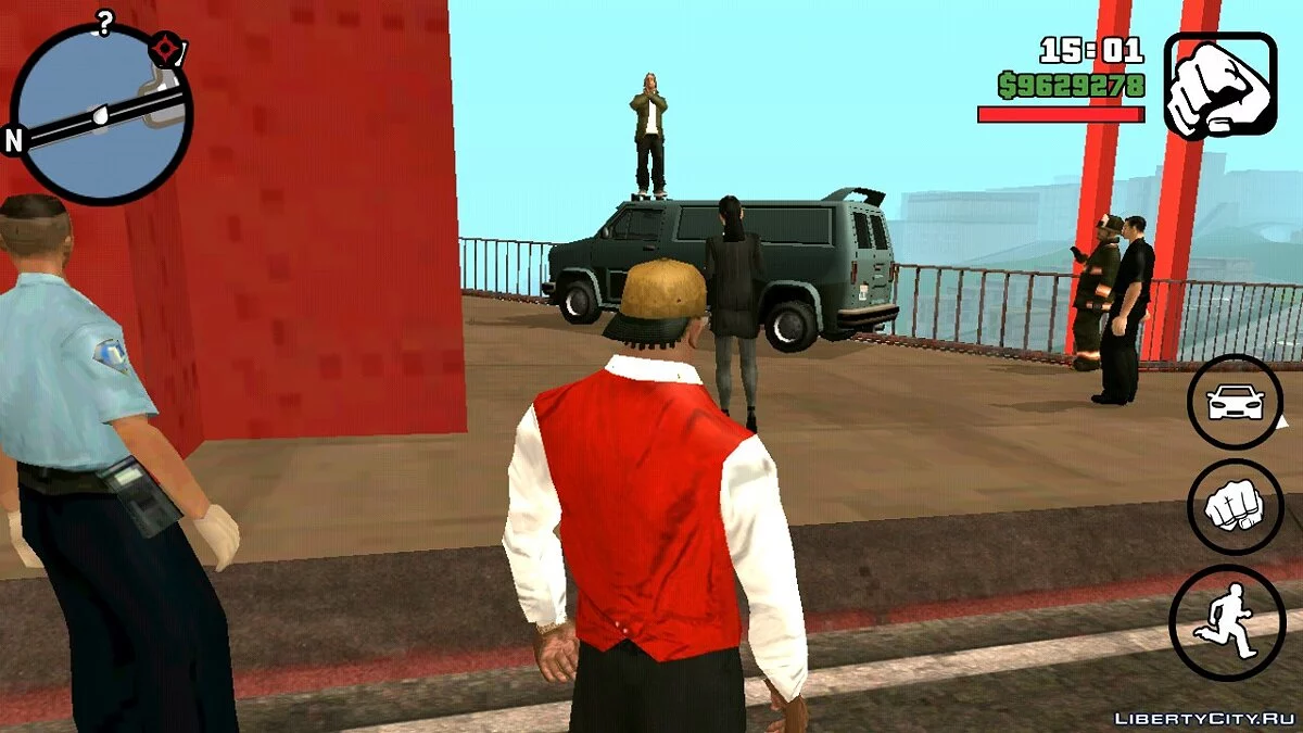 Самогубець на мосту / GTA San Andreas (iOS, Android)