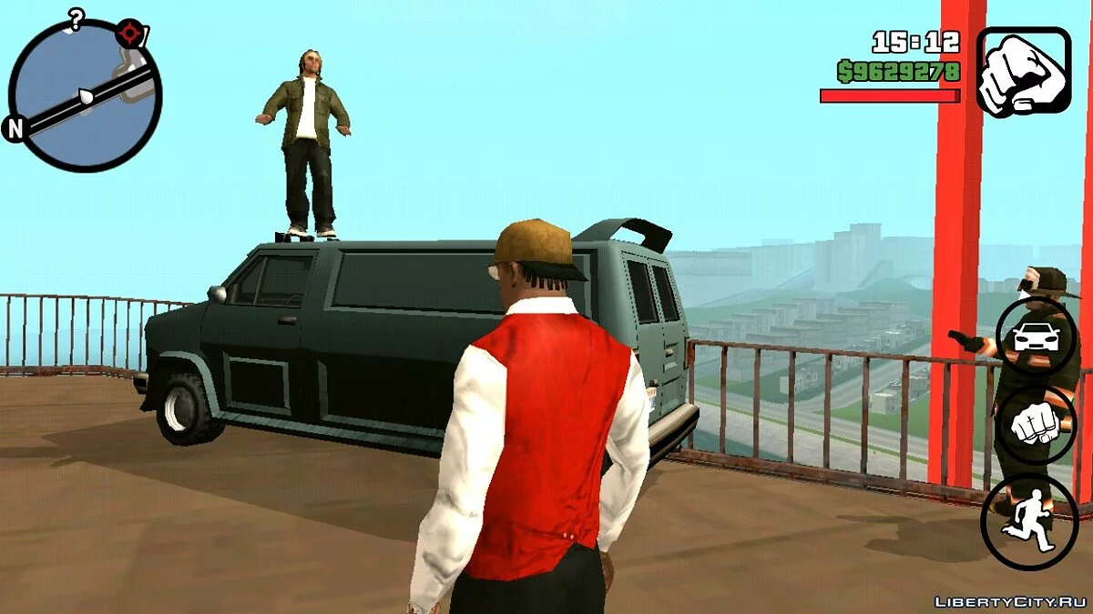 Самогубець на мосту / GTA San Andreas (iOS, Android)
