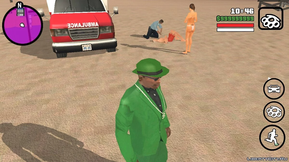 Врятування потопельця / GTA San Andreas (iOS, Android)