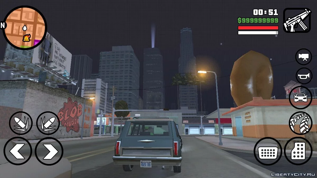 Світло на дахах як у GTA Vice City / GTA San Andreas (iOS, Android)
