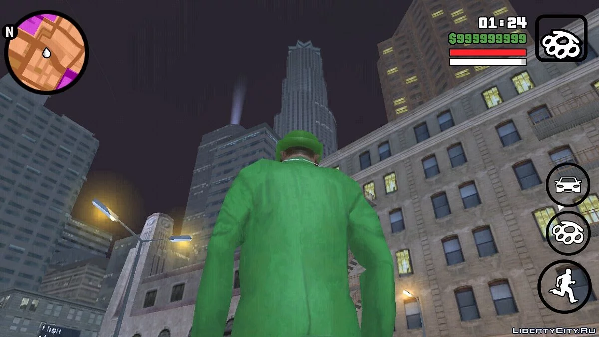 Світло на дахах як у GTA Vice City / GTA San Andreas (iOS, Android)