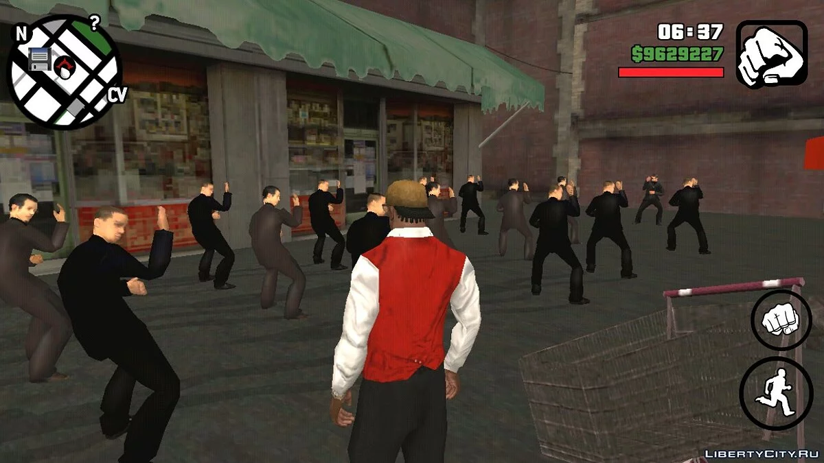 Тренування Вузи / GTA San Andreas (iOS, Android)