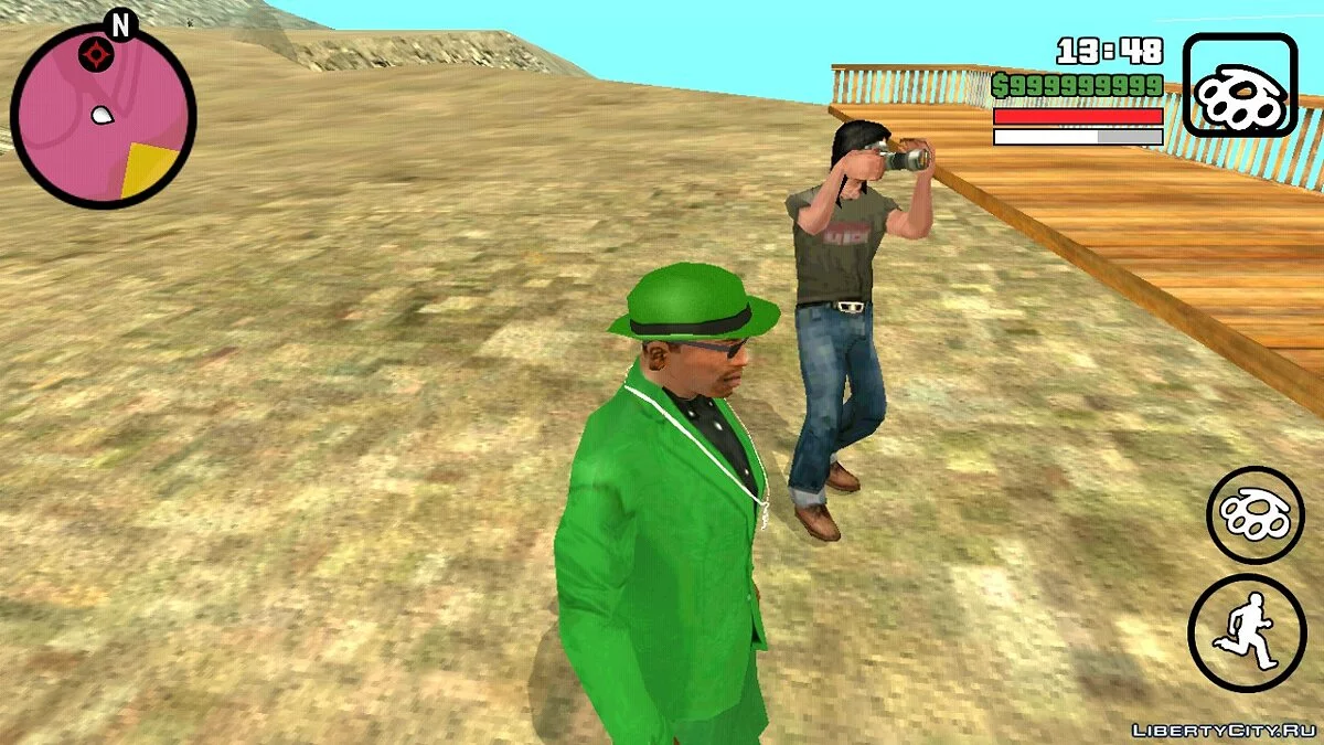 Туристи на вершині / GTA San Andreas (iOS, Android)