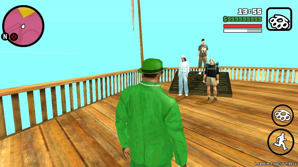 Туристи на вершині / GTA San Andreas (iOS, Android)