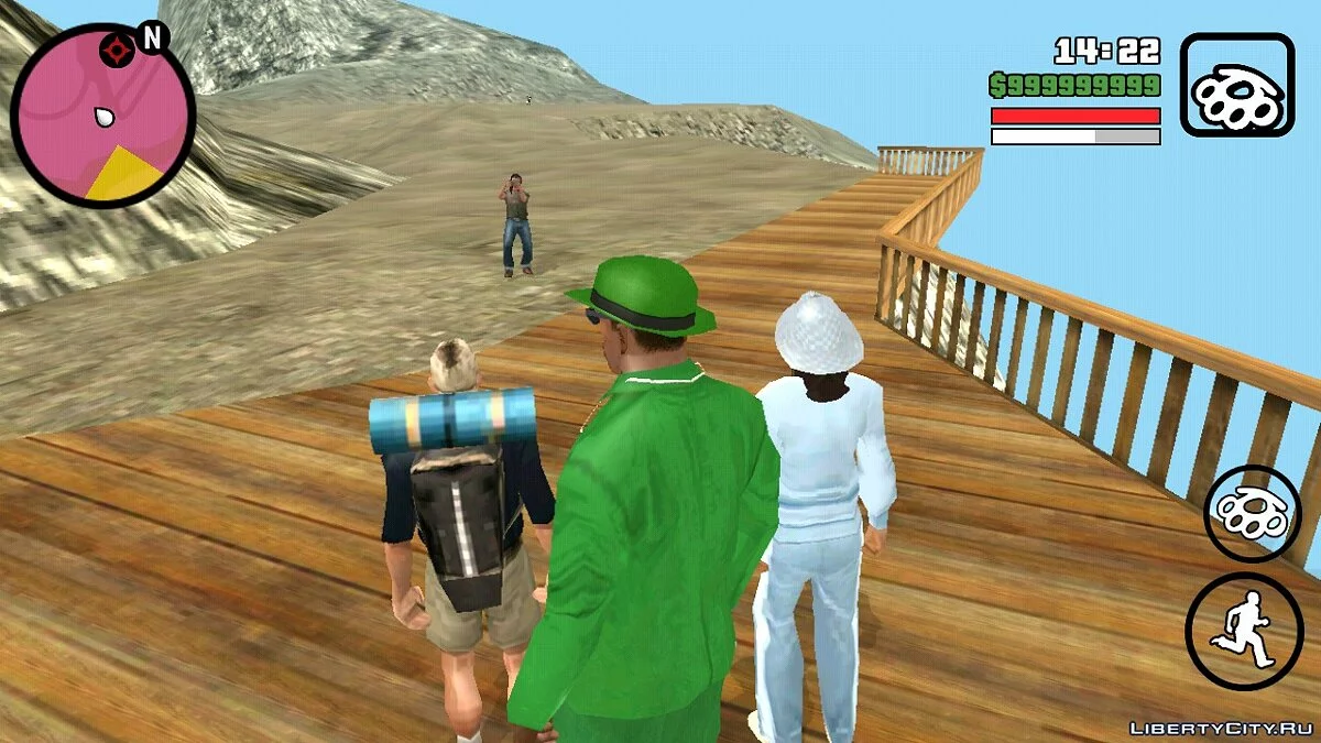 Туристи на вершині / GTA San Andreas (iOS, Android)