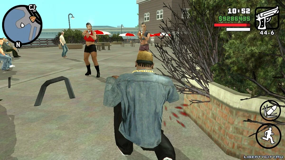 قتل بيغ سموك / GTA سان أندرياس (iOS، أندرويد)