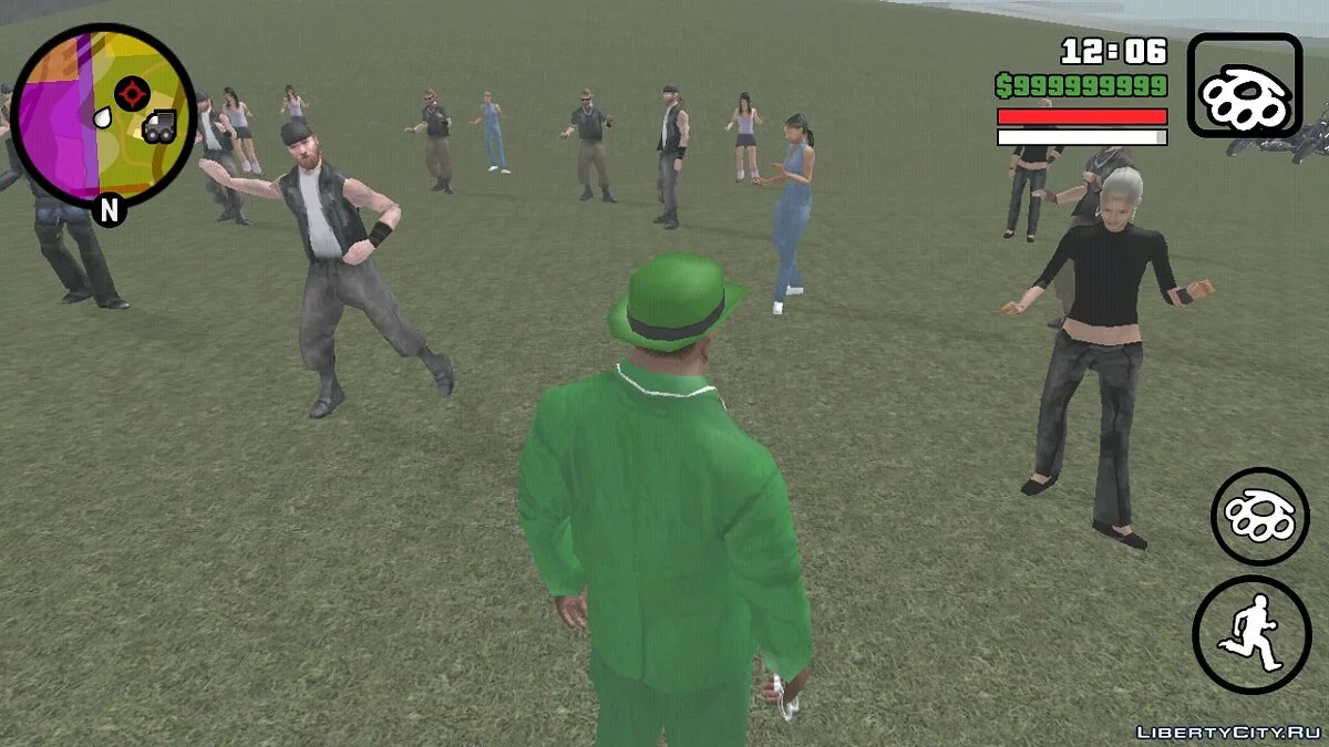 Biker Party V1.0 / GTA San Andreas (iOS, Android)