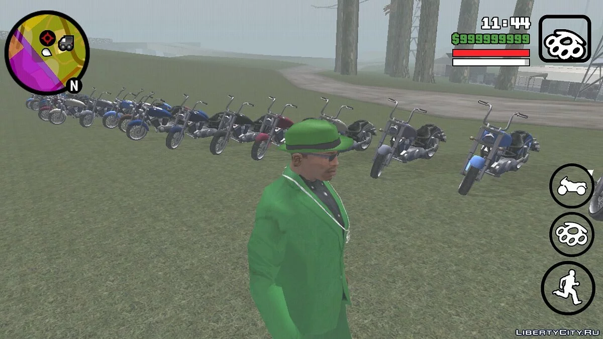 Biker Party V1.0 / GTA San Andreas (iOS, Android)