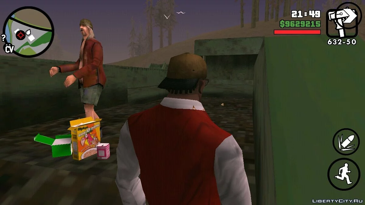 Вечірка безхатченків / GTA San Andreas (iOS, Android)