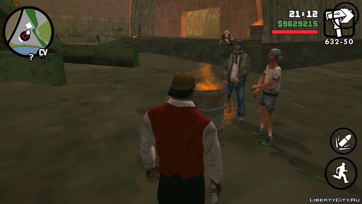 Вечірка безхатченків / GTA San Andreas (iOS, Android)