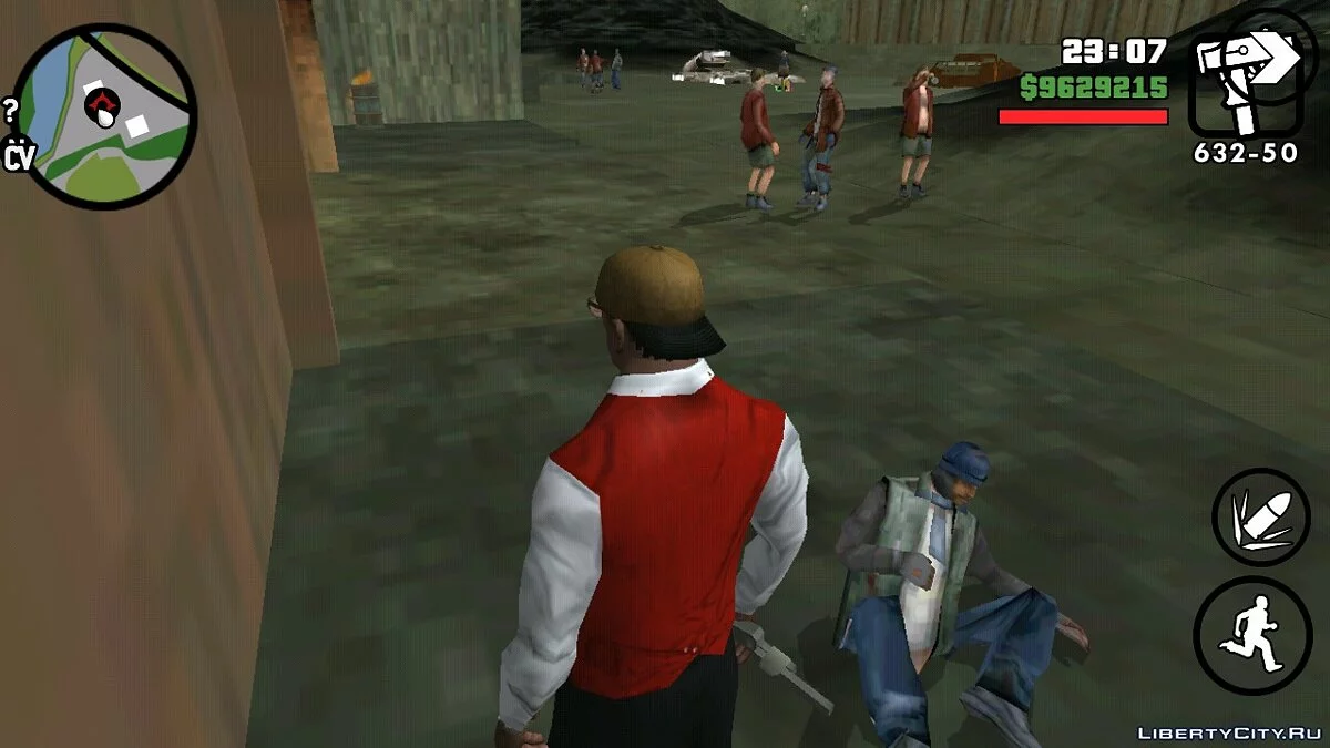 Вечірка безхатченків / GTA San Andreas (iOS, Android)