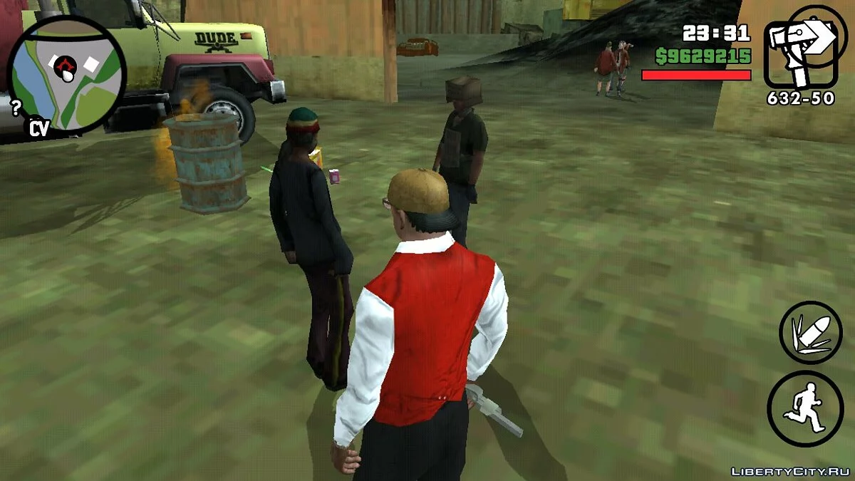 Вечірка безхатченків / GTA San Andreas (iOS, Android)
