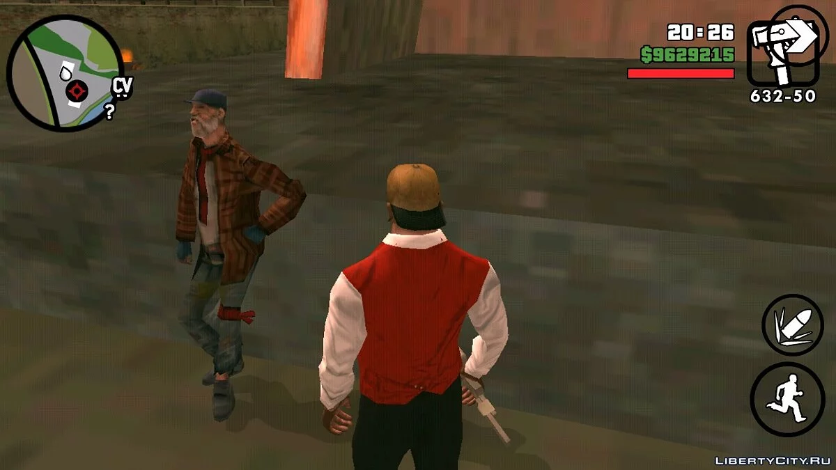 Вечірка безхатченків / GTA San Andreas (iOS, Android)